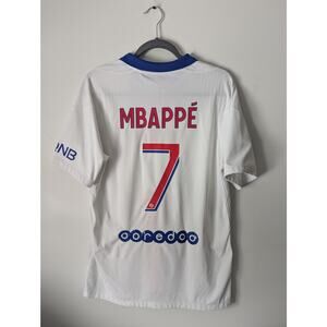 PSG 2020-21 Away Mbappe Jersey - Men's Large - Nike Vaporknit